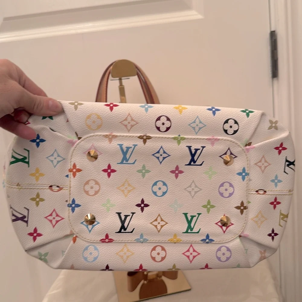 Louis Vuitton White Murakami Annie GM - Picture 5 of 5